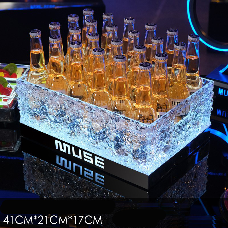 Xô đá có đèn led cho Bar, Karaoke, Nhà hàng OEM MS1804