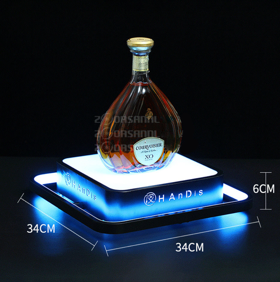 Đế trưng chai rượu đèn led cho Bar, Karaoke, Nhà hàng OEM MS1820