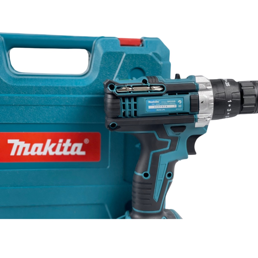 Máy khoan cầm tay pin Makita 72v, máy khoang pin 3 chức năng khoan tường, bắt vít, khoan sắt tặng phụ kiện 24 chi tiết
