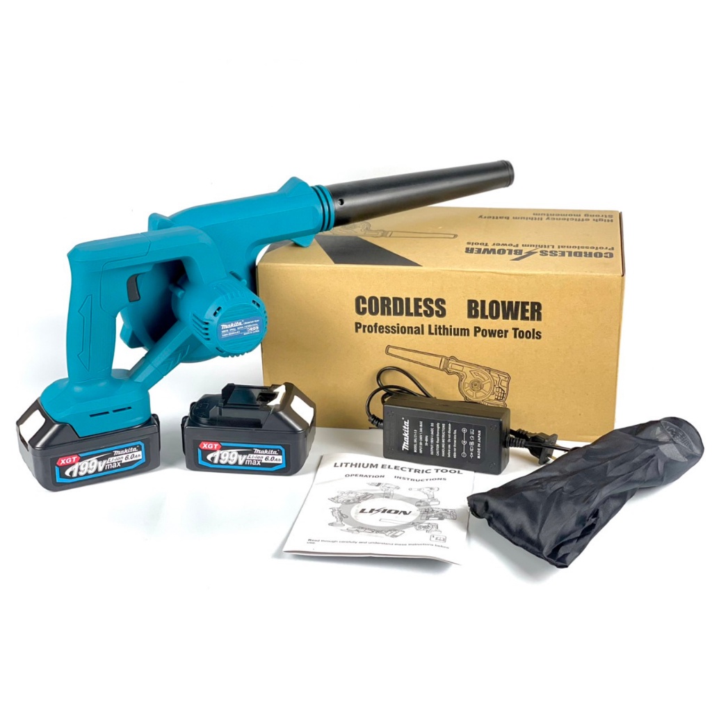 Máy thổi bụi dùng pin Makita 199v, máy thổi hút bụi cầm tay công suất lớn 680W thổi sạch sẽ mọi ngóc ngách nhà bạn