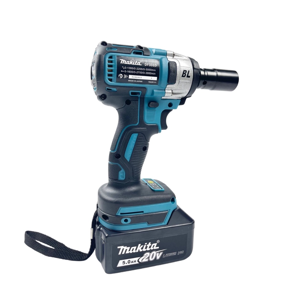 Máy siết bulong, máy bắn bulong Makita 20v không chổi than - chân pin thông dụng