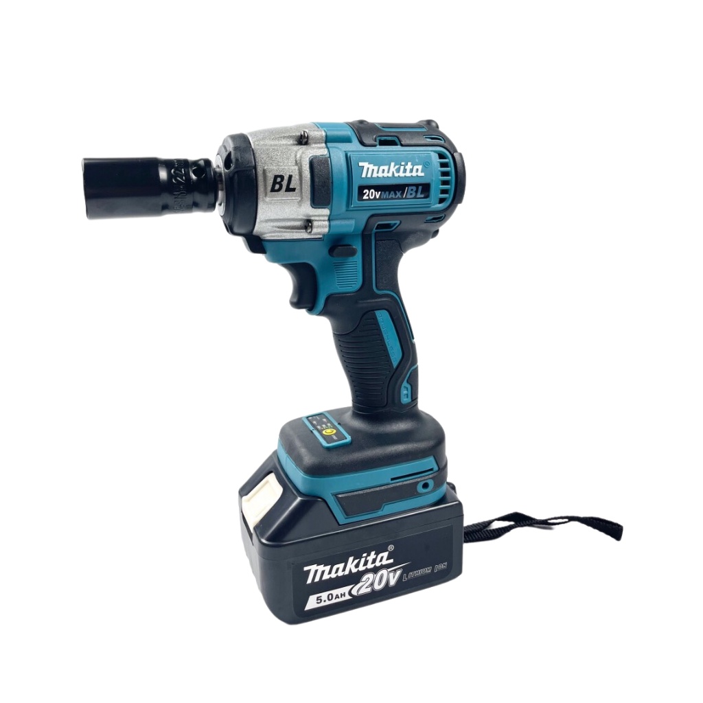Máy siết bulong, máy bắn bulong Makita 20v không chổi than - chân pin thông dụng