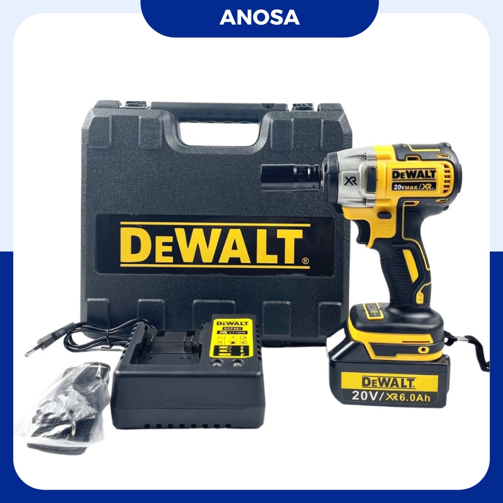 Máy bắn bulong, máy siết bulong Dewalt 20v không chổi than - chân pin thông dụng