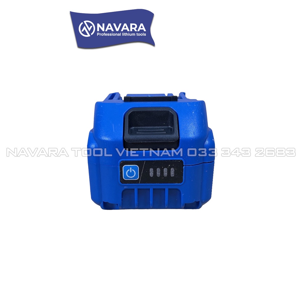 Pin 10 cell Navara mạch 4 mosfet chống cháy, chống va đập chân pin phổ thông 4cm Cell 2500mAh