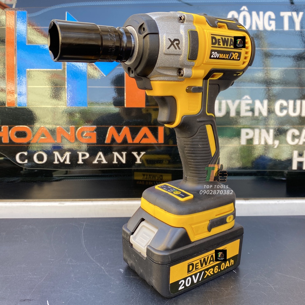 Máy siết bulong, máy bắn bulong Dewalt sử dụng chân Pin thông dụng, Đầu 2 trong 1