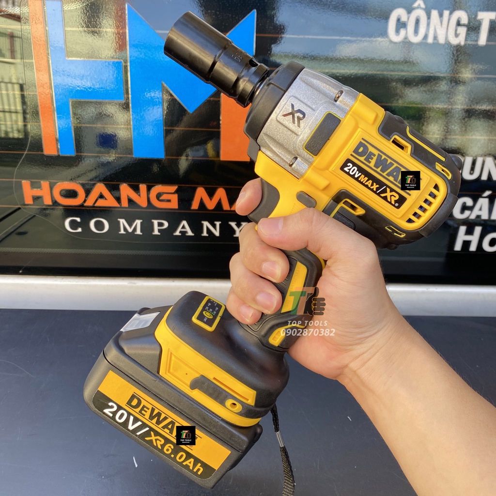Máy siết bulong, máy bắn bulong Dewalt sử dụng chân Pin thông dụng, Đầu 2 trong 1