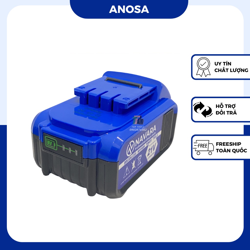 Pin máy khoan, pin máy siết bulong, Pin 10 cell 21V mạch 3 mosfet