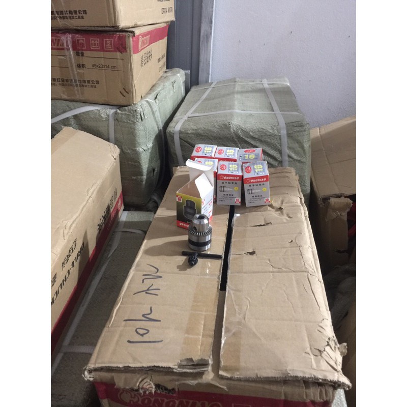 Đầu măng ranh 10mm đầu kẹp mũi khoan tặng ren ngược