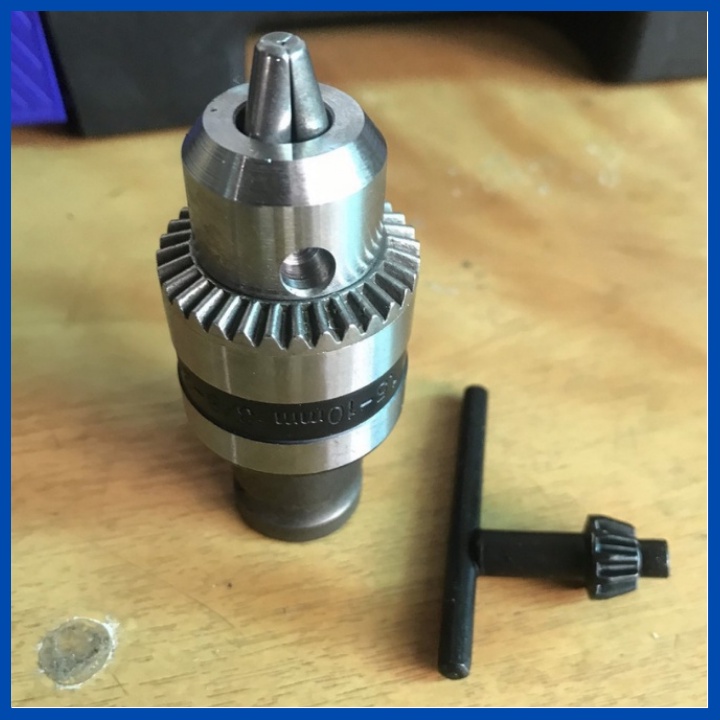 Đầu măng ranh 10mm đầu kẹp mũi khoan tặng ren ngược