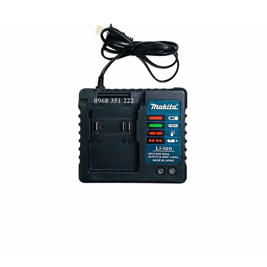 Sạc pin cho máy khoan pin, máy siết bulong chân phổ thông Makita cao cấp