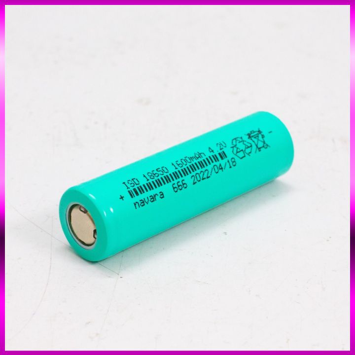 Cell pin 18650 Navara Li-on 4.2V dung lượng cao 1600 - 2500mah Hàng chính hãng mới 100%