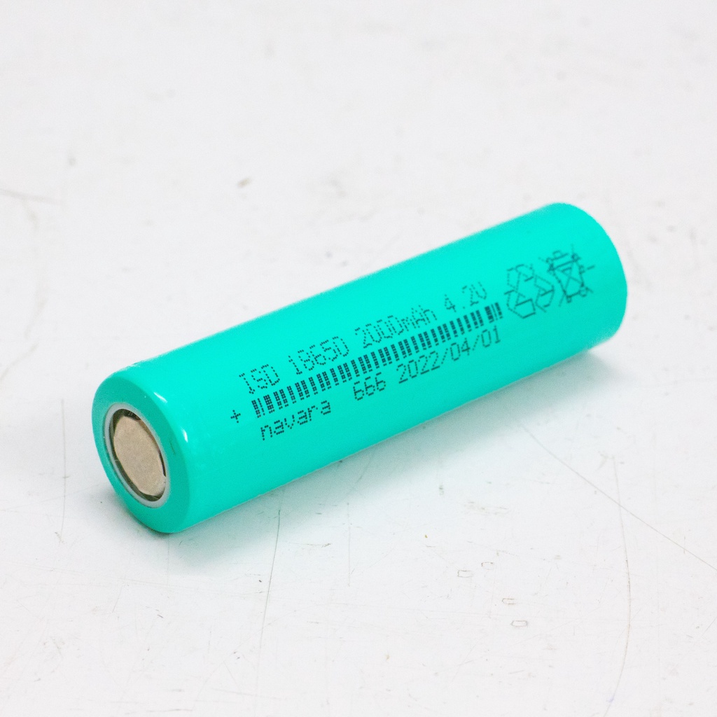 Cell pin 18650 Navara Li-on 4.2V dung lượng cao 1600 - 2500mah Hàng chính hãng mới 100%