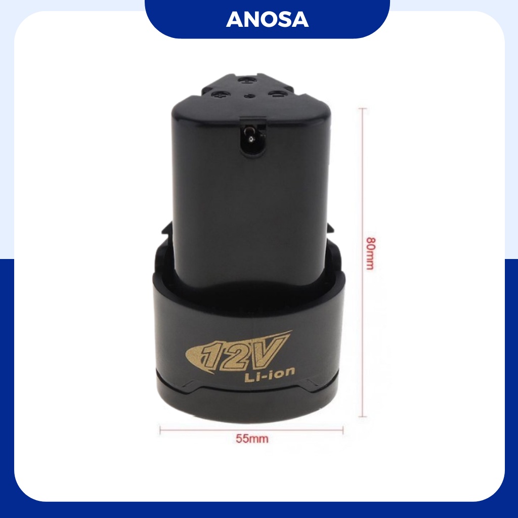 Pin máy khoan cầm tay 12v Li-ion 1.5Ah 3 cạnh tam giác