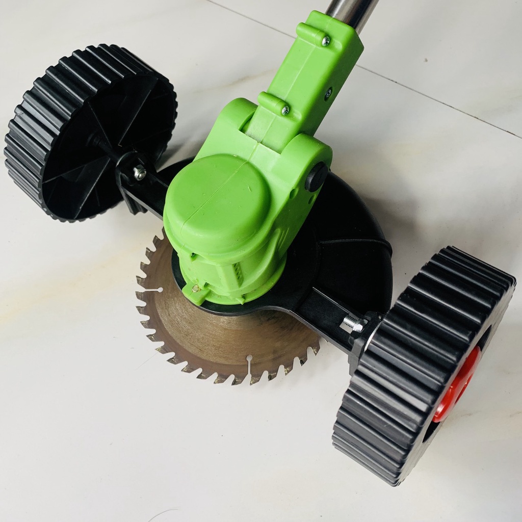 Bánh xe máy cắt cỏ dùng pin Hitachi, Lapusen dành cho cắt thảm cỏ