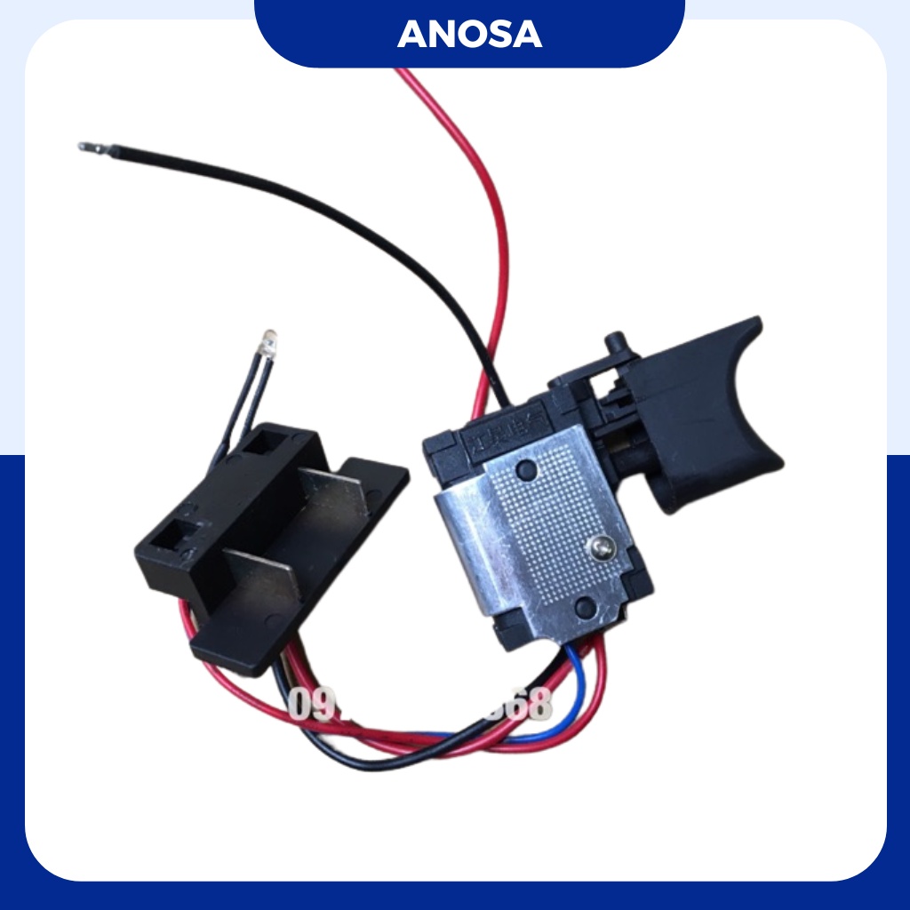 Công tắc máy khoan pin chạy than có điều tốc