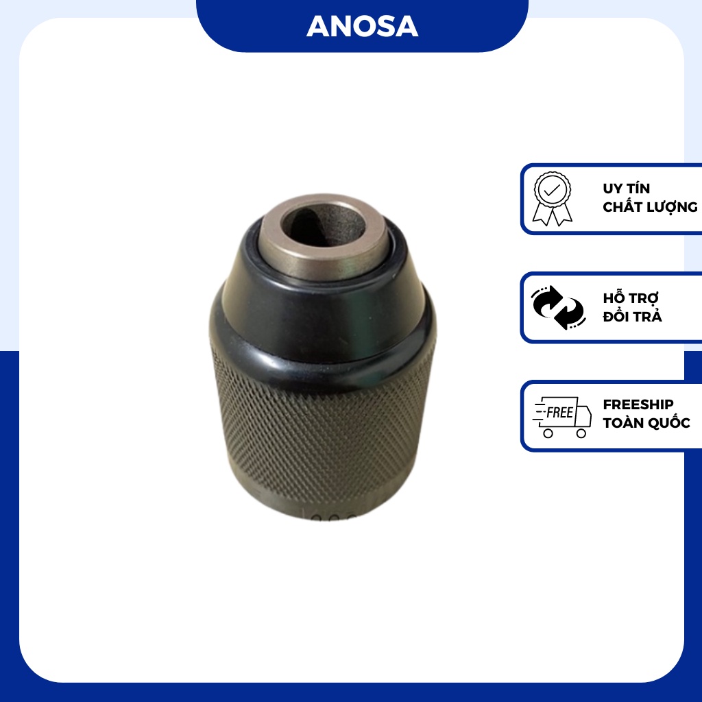 Đầu kẹp mũi khoan auto lock 13mm chuôi ren 1/2 dùng cho khoan điện và khoan pin
