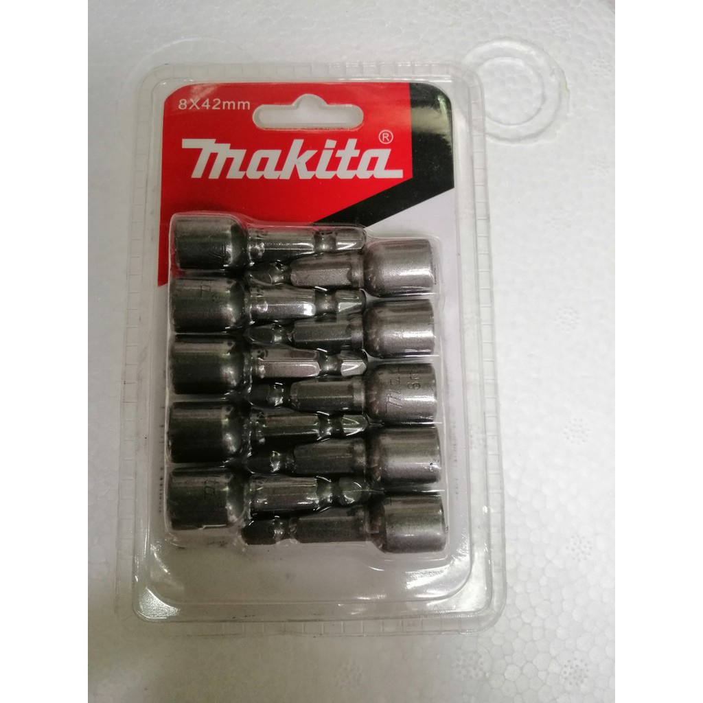 Đầu bắn tôn cho máy khoan pin, máy siết bulong, máy bắn vít 8*42mm