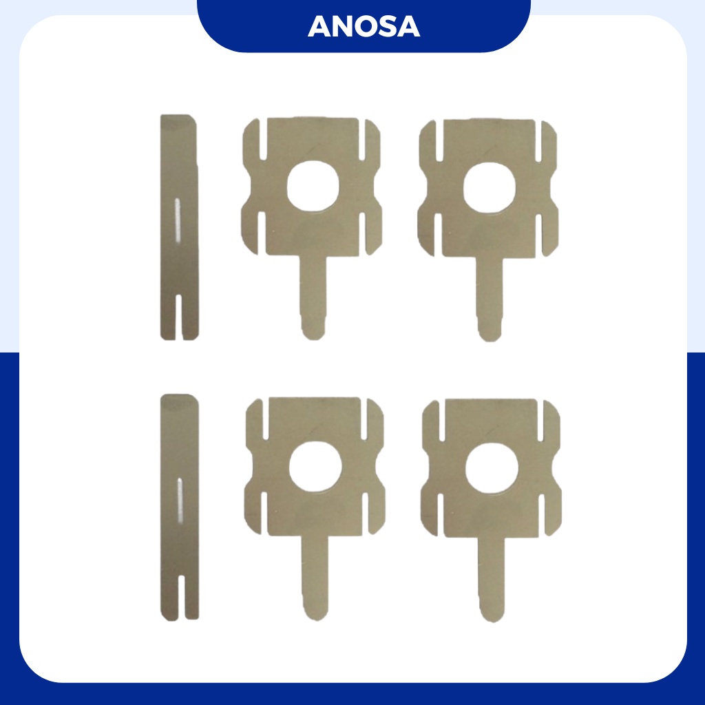 Kẽm hàn cell pin 10cell 5s gồm 6 miếng