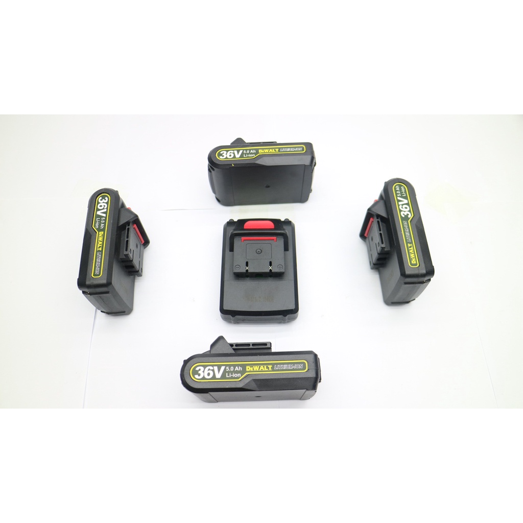 Pin máy khoan Makita, Dewalt, Bosch 72v dùng cho máy 18v, 21v, 24v, 26v, 36v, 72v cùng chân