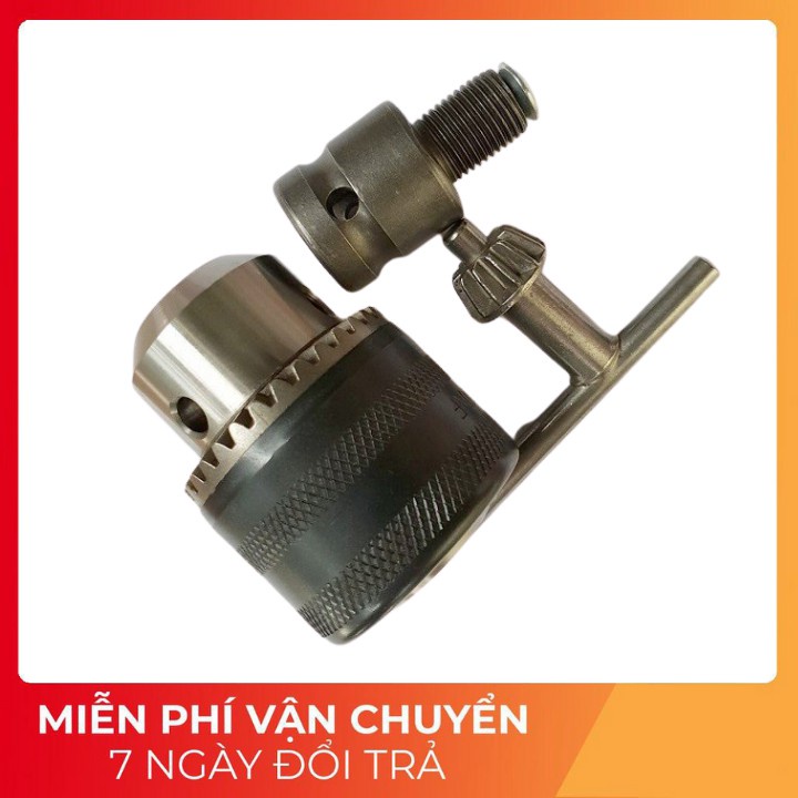 Đầu măng ranh 13mm đầu kẹp mũi khoan tặng ren ngược