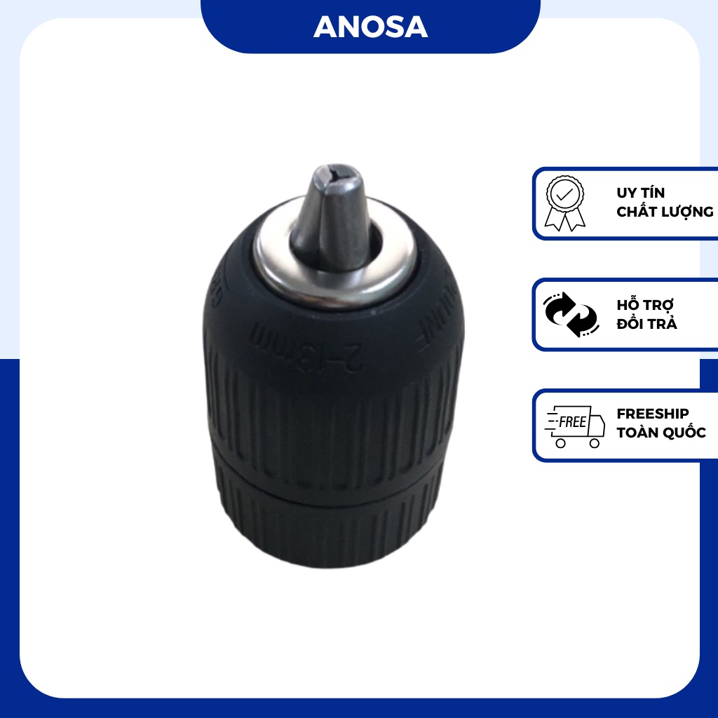 Đầu khoan nhựa 13mm, đầu kẹp mũi khoan