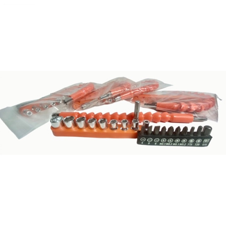 Bộ phụ kiện đa năng dành cho máy siết bulong, máy khoan pin - 31 chi tiết