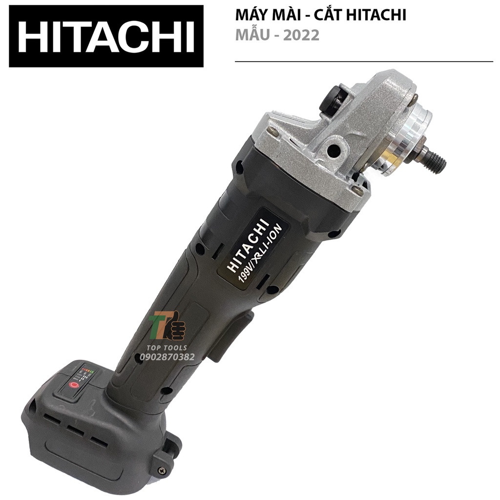 Máy mài pin, máy cắt pin Hitachi 199v động cơ không chổi than