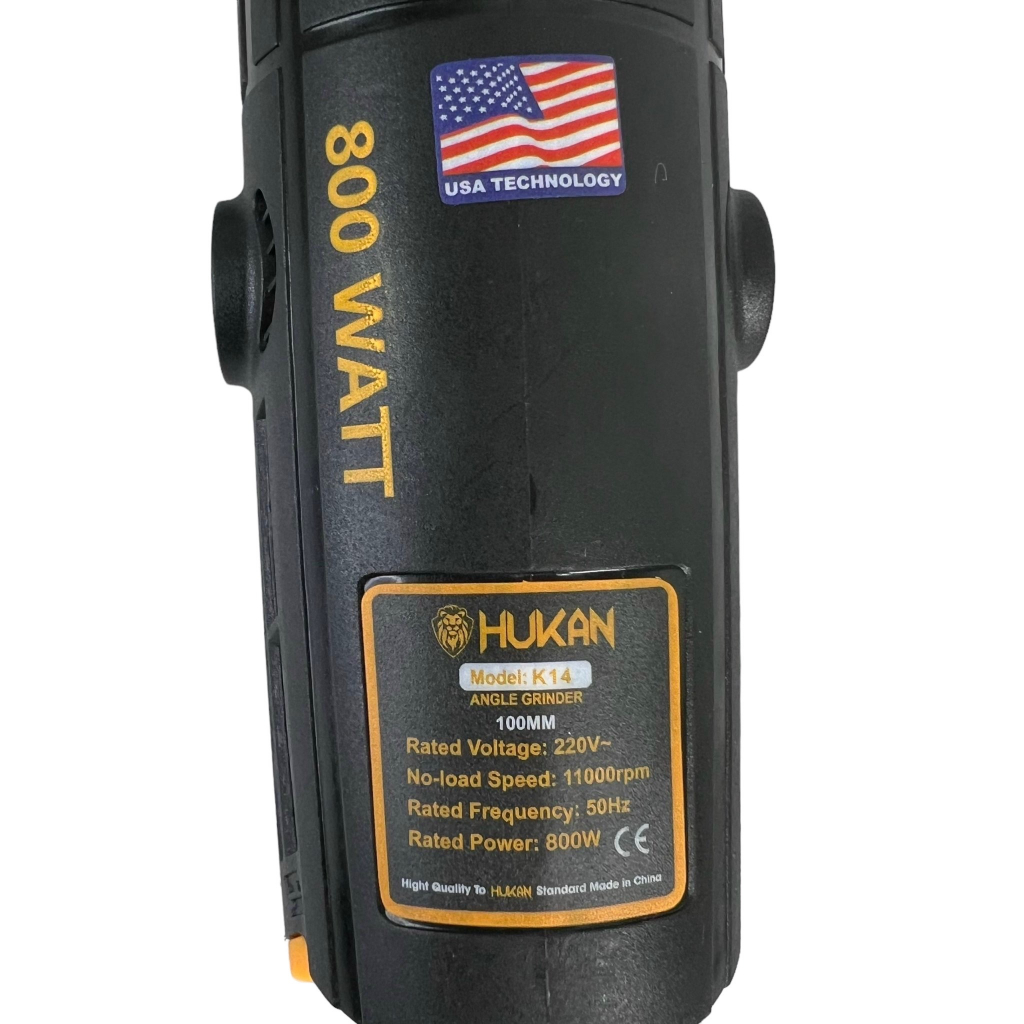 [Chính Hãng] Máy cắt, mài góc HUKAN HK-K14 công suất 800W, lõi đồng