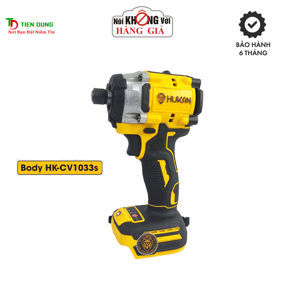 Thân Máy Chuyên Vít HUKAN HK-CS1033S Lực Siết 280N.m Động Cơ Không Thổi Than Tặng Hộp Nhựa