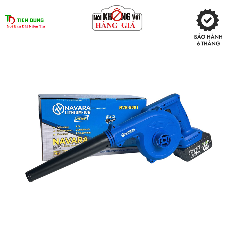 Máy Thổi Bụi Dùng Pin 21V Navara Chân Pin Makita Phổ Thông