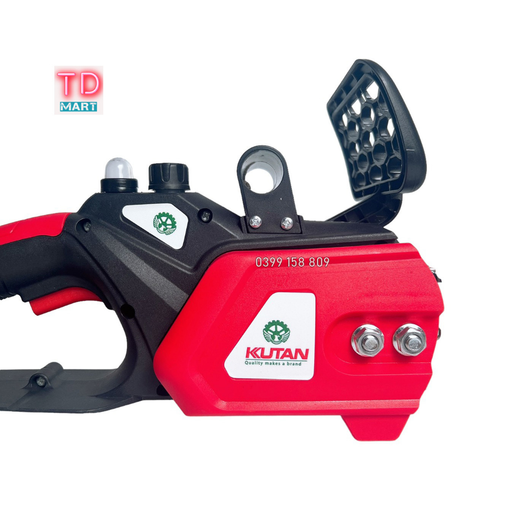 Máy cưa xích Pin KUTAN không chổi than lam xích 12inch (chung chân pin Makita 18V)