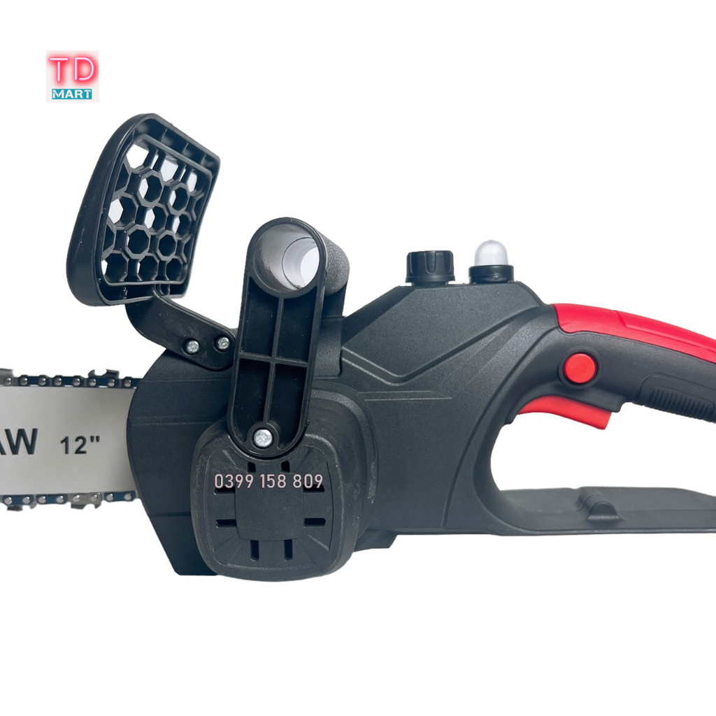 Máy cưa xích Pin KUTAN không chổi than lam xích 12inch (chung chân pin Makita 18V)