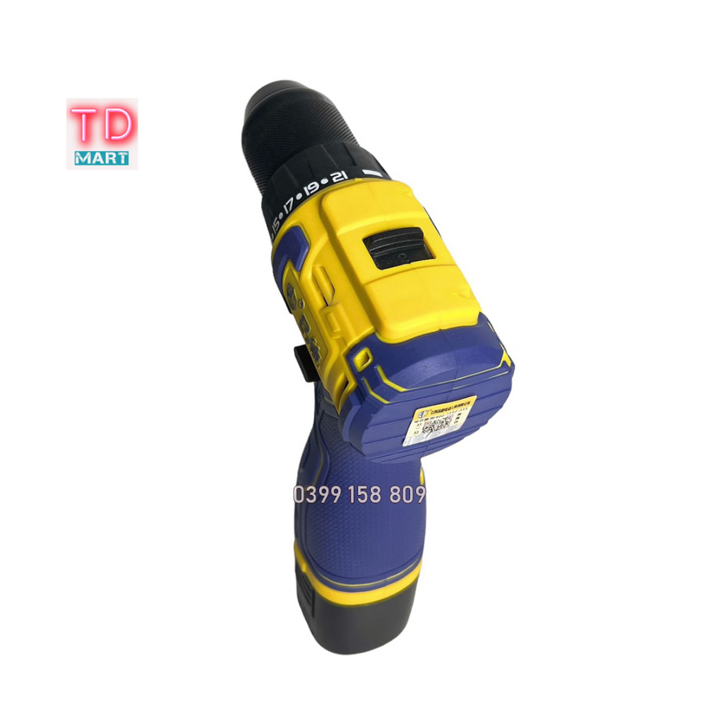 (HÀNG NỘI ĐIA) Máy Khoan Pin 16,8V PINNENG Không Chổi Than Đầu Kẹp Autolook 10mm
