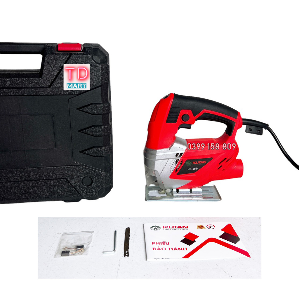 Máy cưa lọng cầm tay 550W KUTAN 6 cập tốc độ, lõi đồng, có hộp đựng