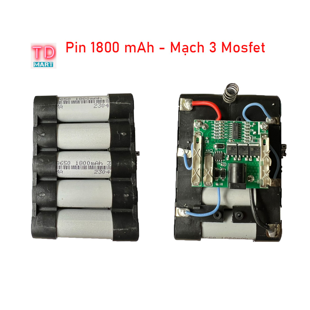 Máy Khoan Pin 3 Chức Năng DRAMA 5123 Đầu 13mm Không Chổi Than Có Khóa Trục
