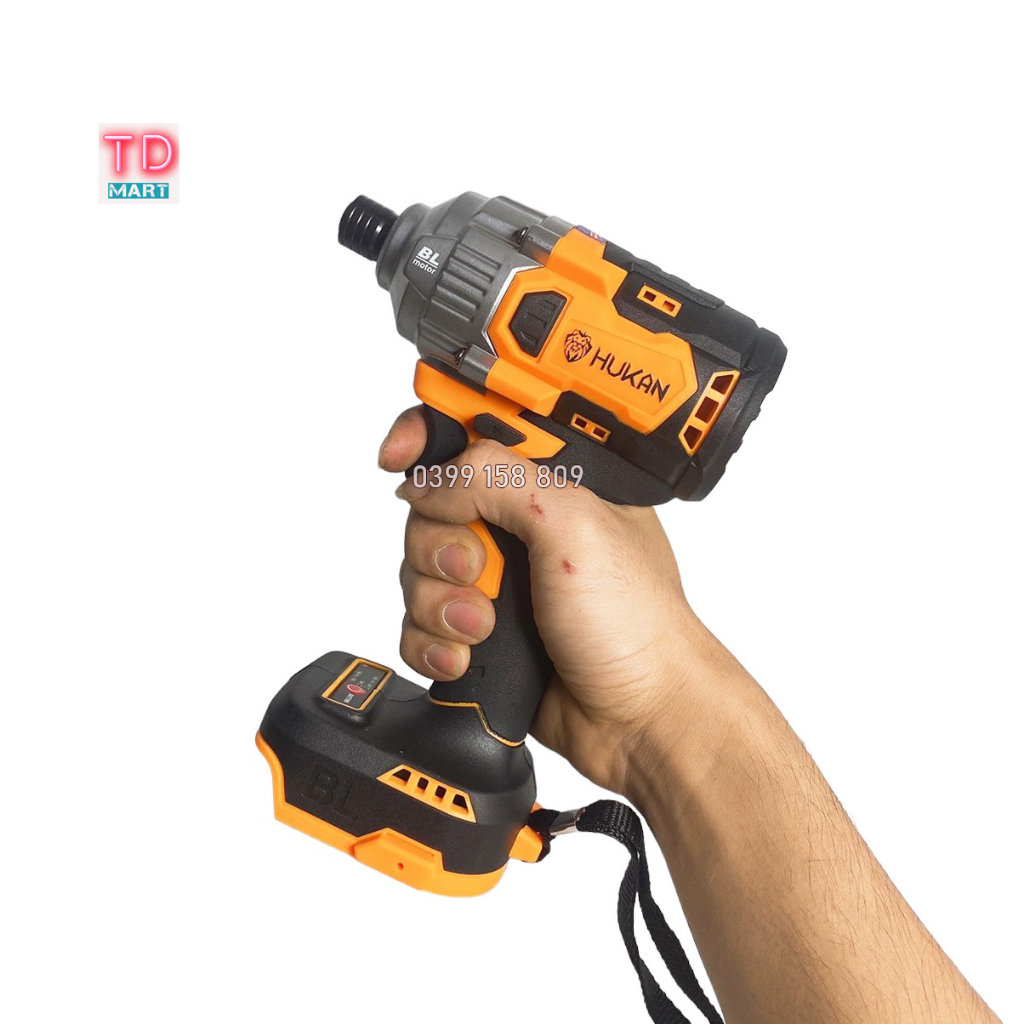 Thân Chuyên Vít Pin Hukan X1 Không Chổi Than Chân Pin Phổ Thông 4Cm