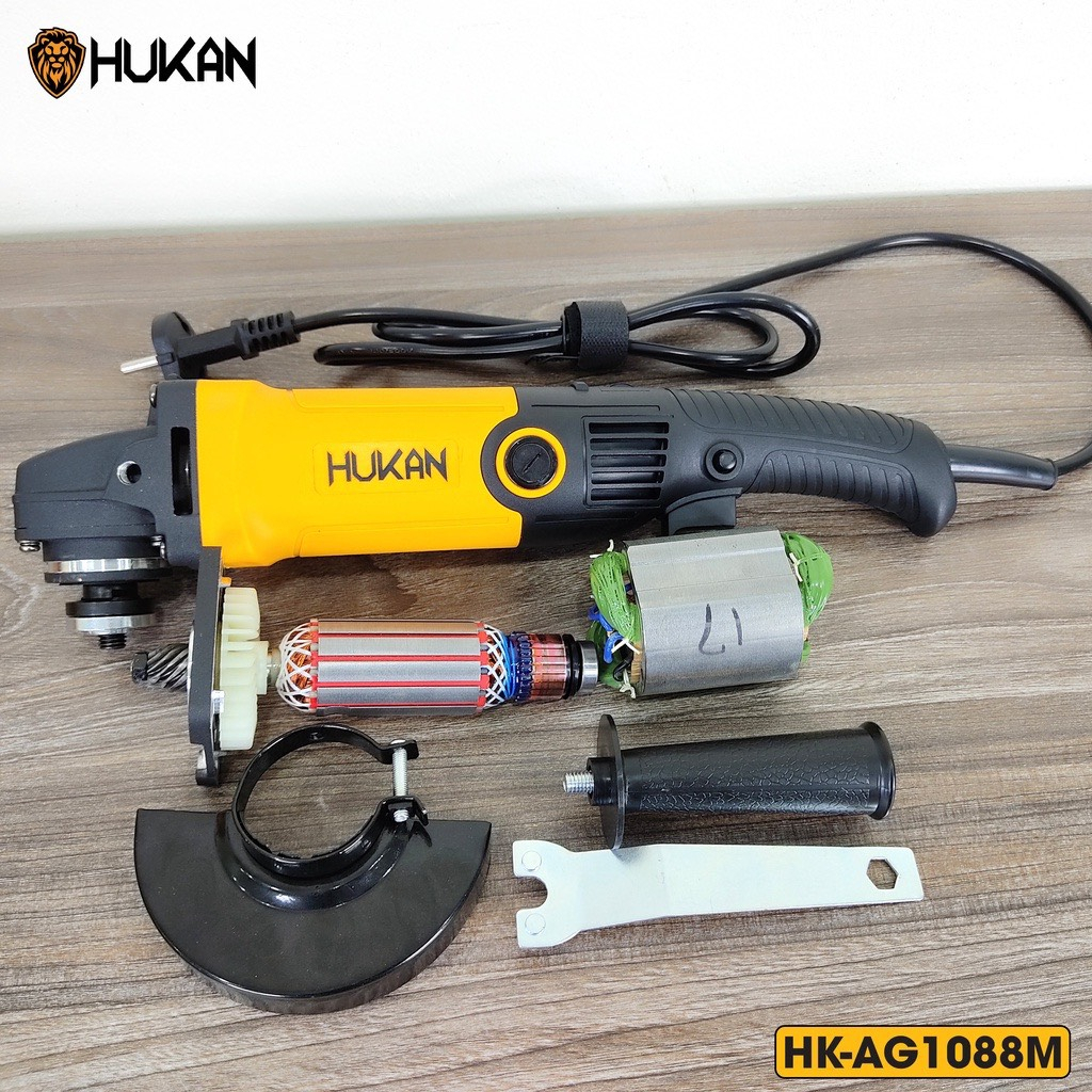 Máy Mài Góc HUKAN HK-AG1088M Công Suất 950w Có Điều Chỉnh 6 Cấp Tốc Độ