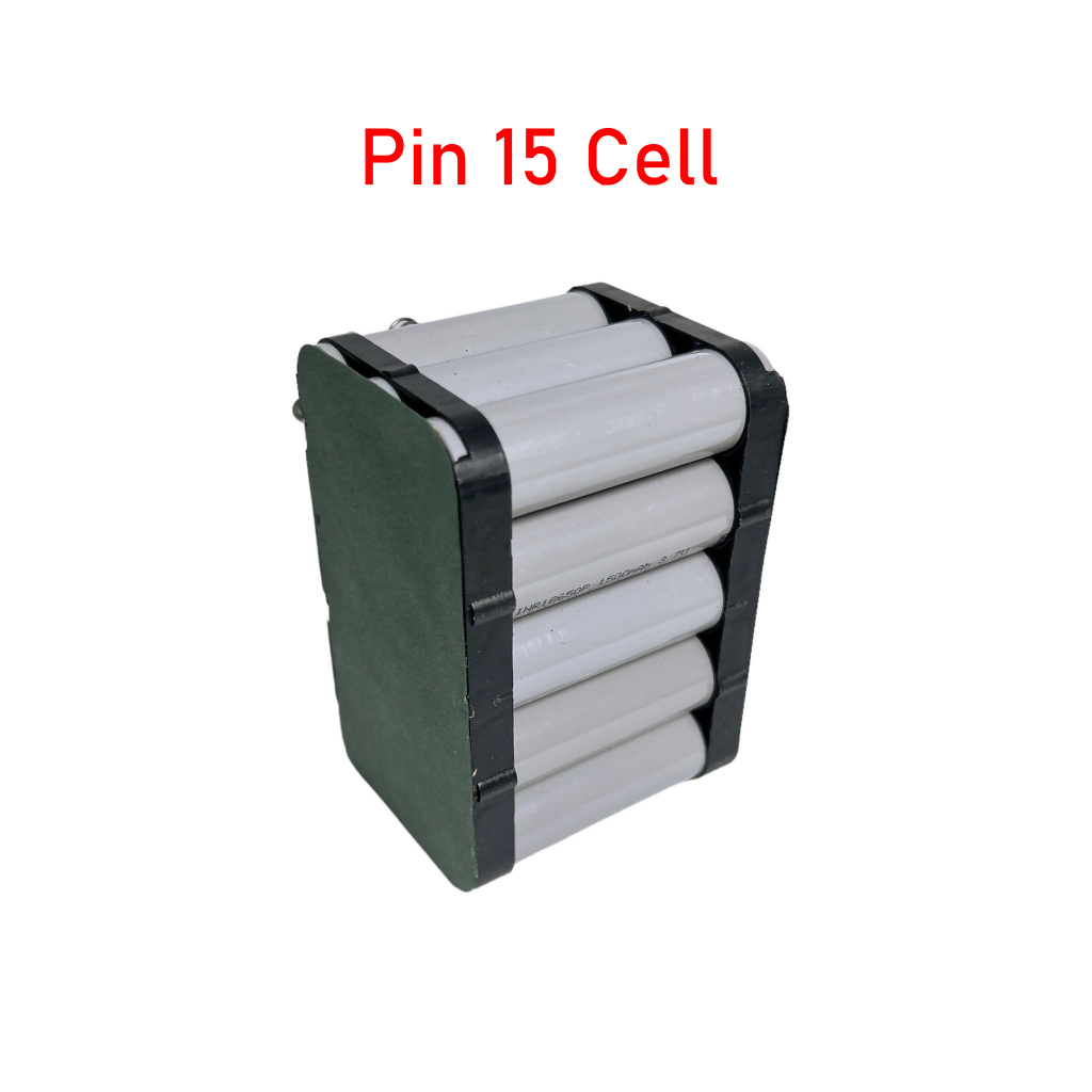 Máy Xịt rửa pin KMAX dùng chân pin Makita Phổng Thông, Pin 15 Cell