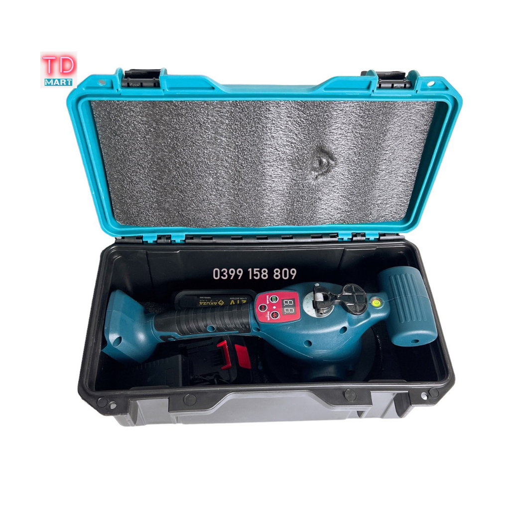 Máy rung hít gạch AKUZA V7 CAO CẤP 9 cấp độ, chân pin phổ thông 4cm