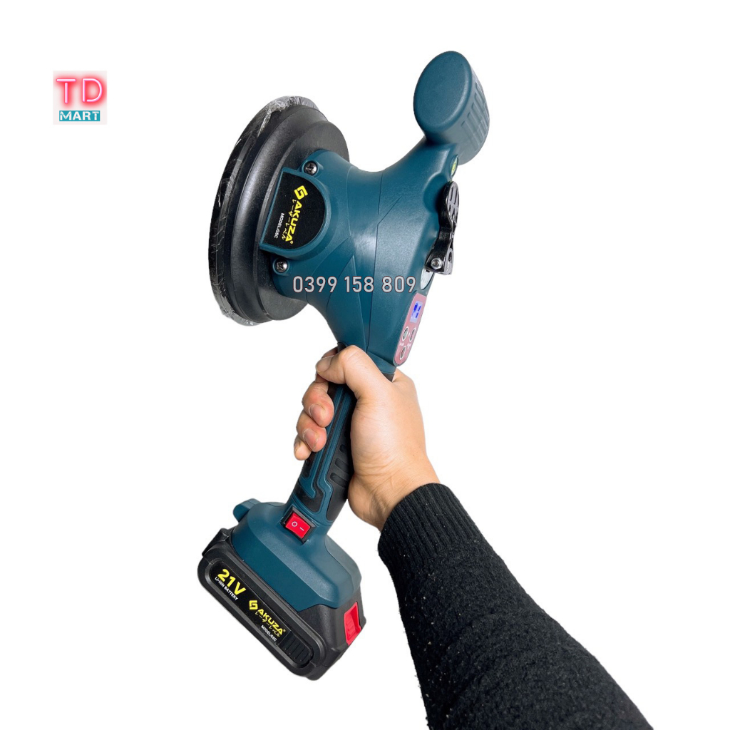Máy rung hít gạch AKUZA V7 CAO CẤP 9 cấp độ, chân pin phổ thông 4cm