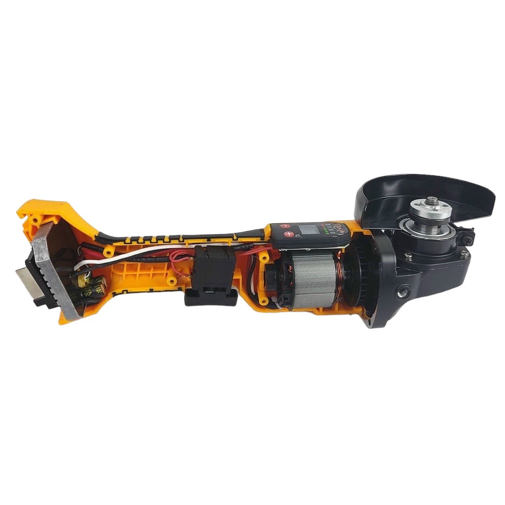Thân máy mài pin HUKAN HK AG8300BL không chổi than, chỉnh lực điện tử, chân pin phổ thông