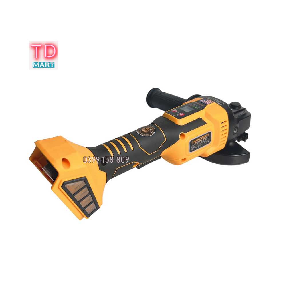 Thân máy mài pin HUKAN HK AG8300BL không chổi than, chỉnh lực điện tử, chân pin phổ thông