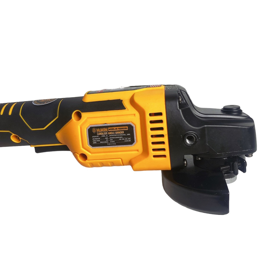 Thân máy mài pin HUKAN HK AG8300BL không chổi than, chỉnh lực điện tử, chân pin phổ thông