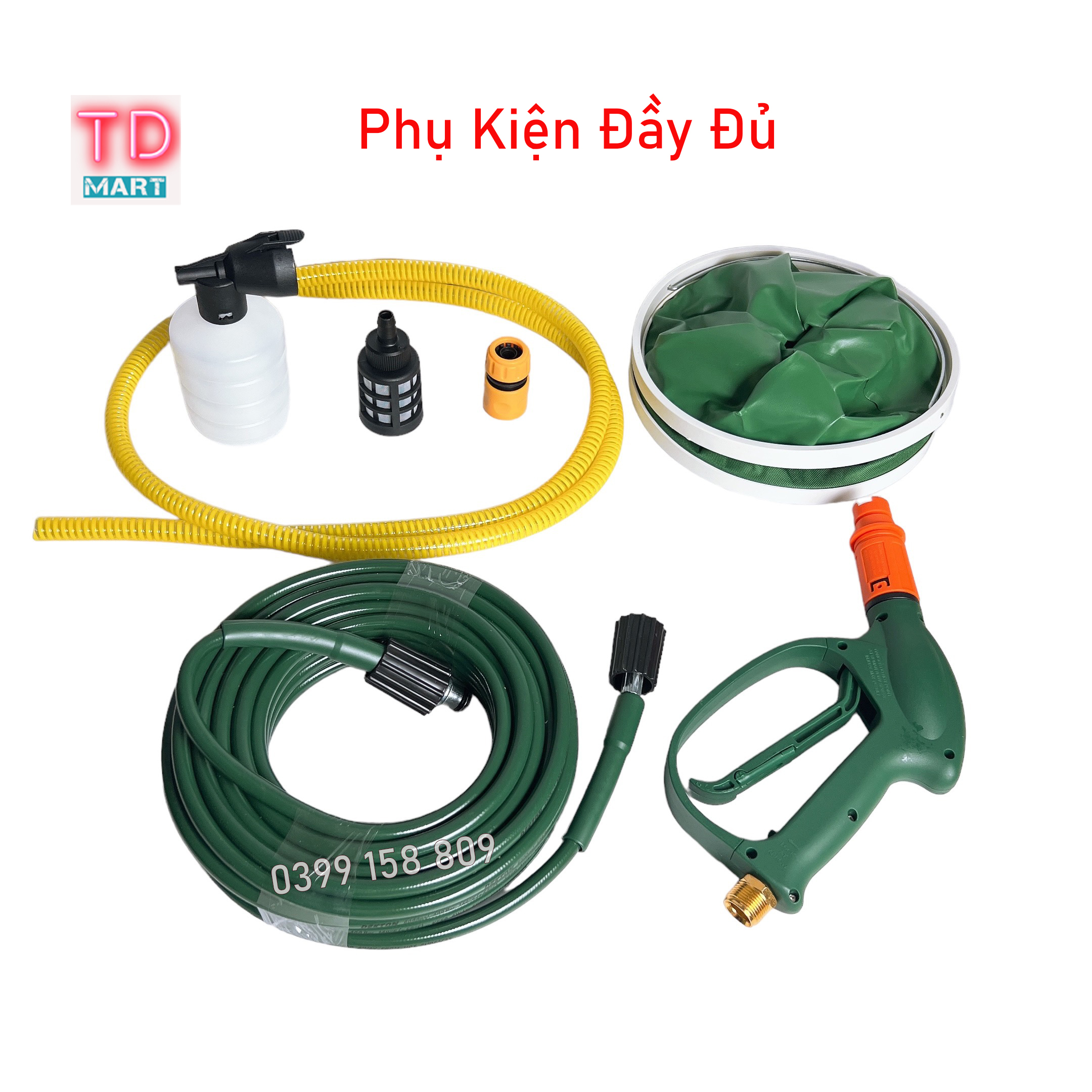 Máy Rửa Xe Điện Dekton DK-CWR2800 - Công Suất 2800W - Có Chỉnh Áp
