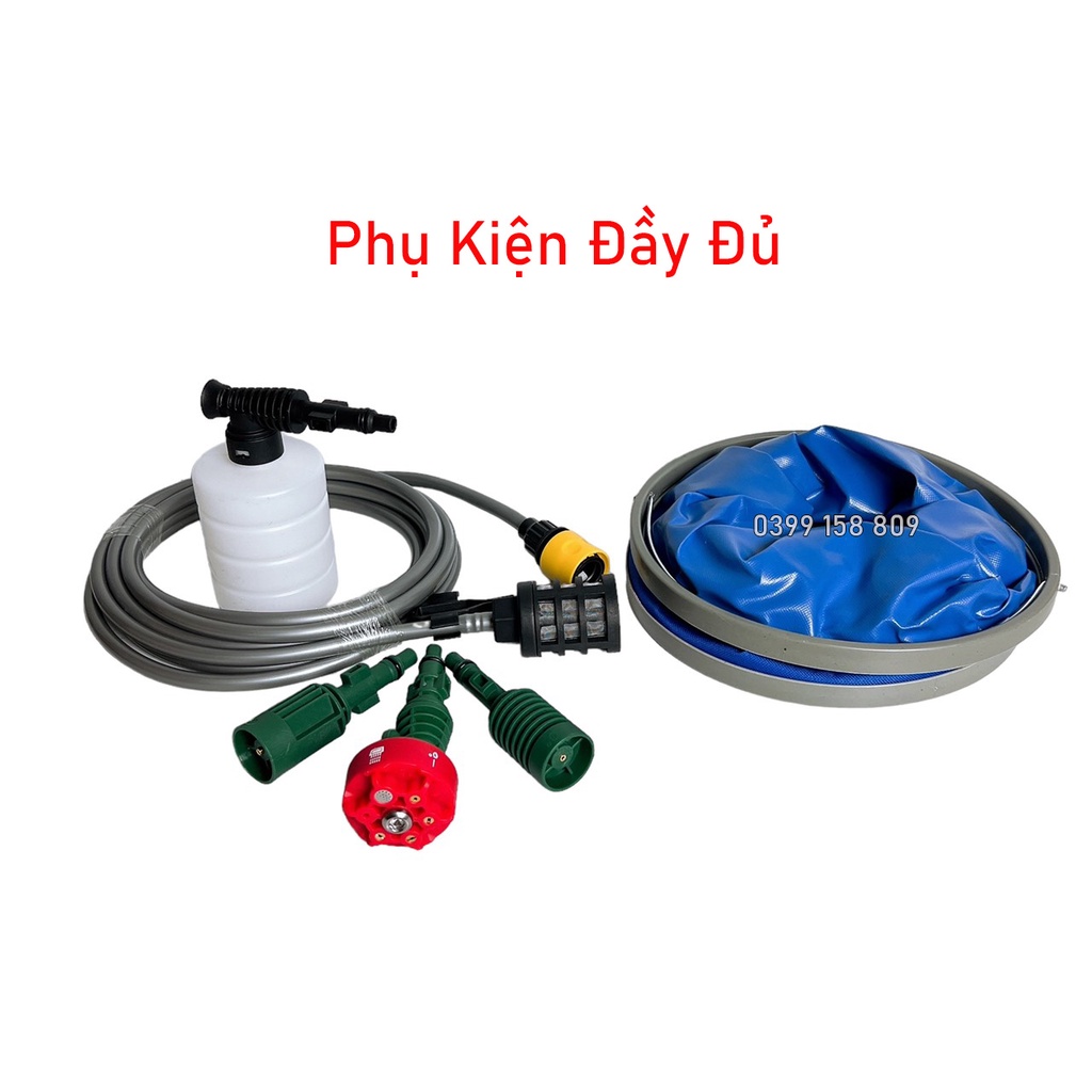 Máy Xịt Rửa Pin Dekton Motor Brushless / M21-SRX1401BL / Áp Lực 35BAR / Chân PIN Makita