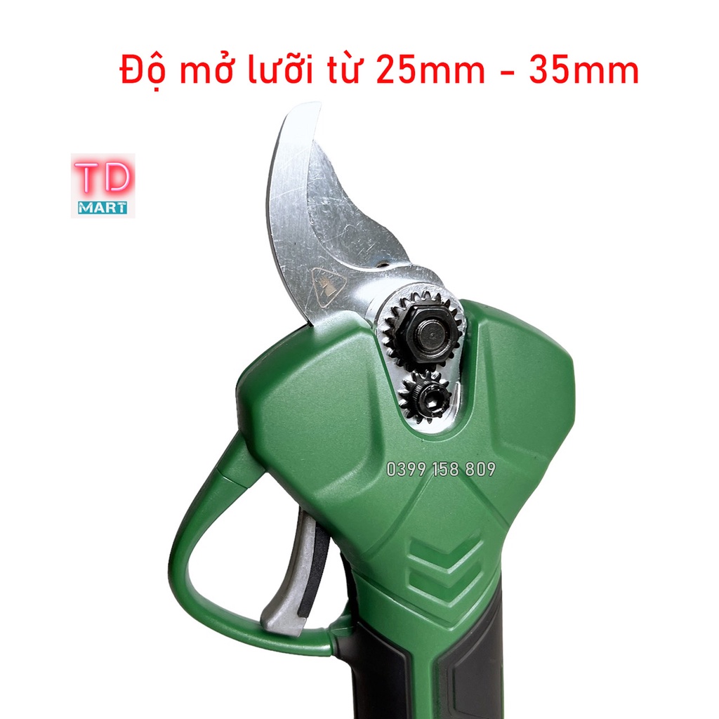 Kéo Cắt Cành Dùng Pin Dekton M21-MCC32 / Có Khóa An Toàn / Motor Brushless / Chân Pin Phổ Thông