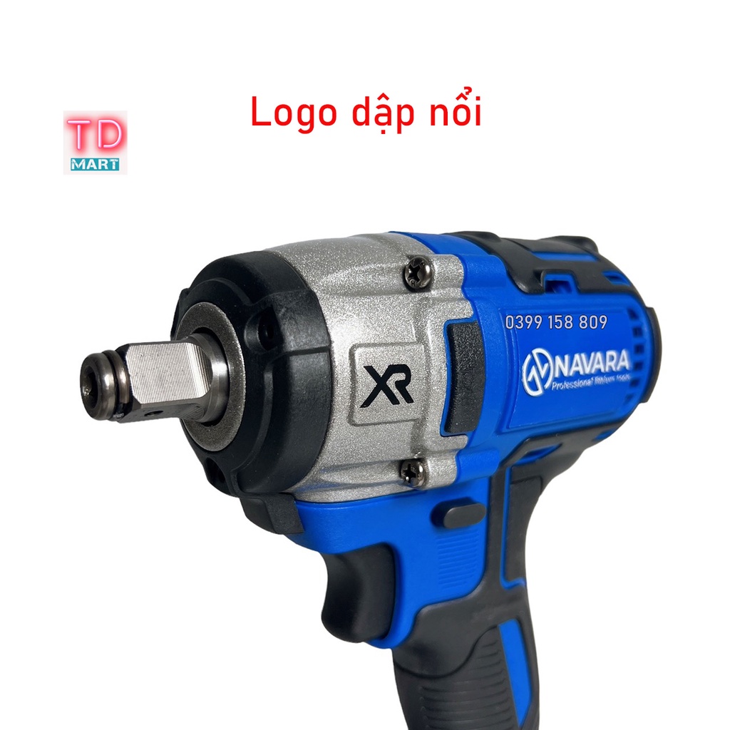 Thân máy siết bulong Navara 6001 Không chổi than Chân Pin Phổ Thông