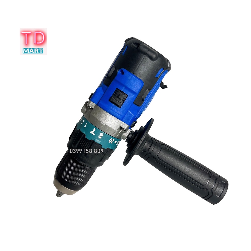 Thân máy khoan pin Navara 7003 không chổi than chân pin phổ thông đầu 13mm