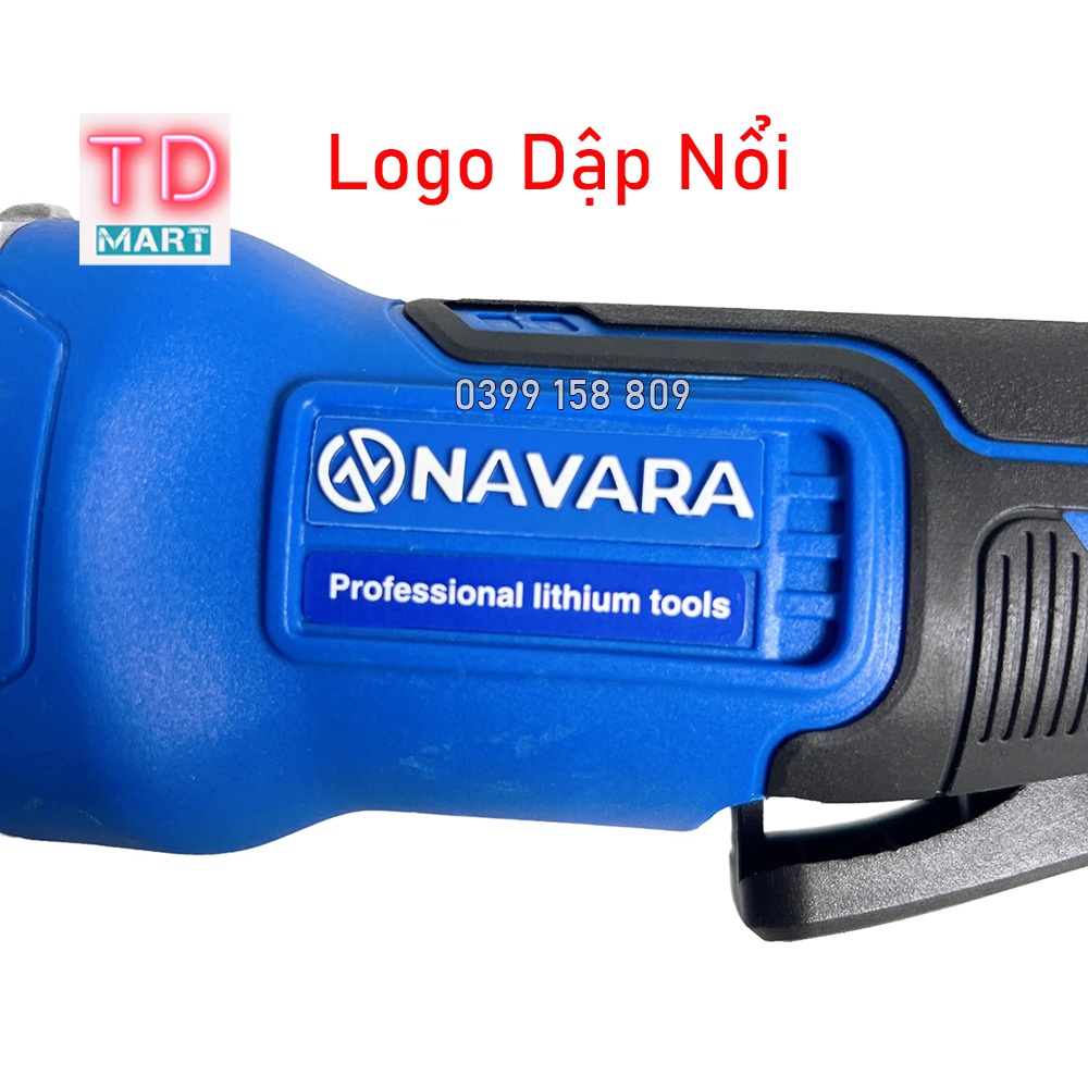 Thân máy mài pin Navara 8001 không chổi than chân pin phổ thông
