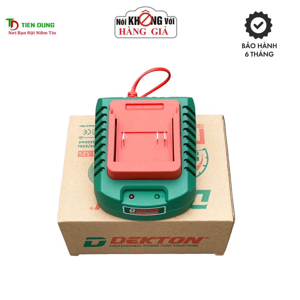 Sạc Pin Dekton M21-S25 2500mAh siêu nhanh thế hệ mới 2023